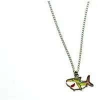 Cornelißen Kette mit Anhänger Stimmungskette mit Metallkette - Hai