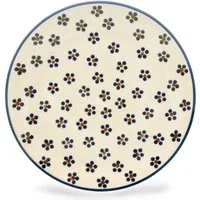 Bunzlauer Keramik Manufaktura Frühstücksteller 21,5 cm, auch für Kuchen oder für Desserts