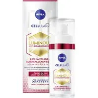 Nivea Gesichtsserum LUMINOUS630 ANTI-PIGMENTFLECKEN ANTI-AGE & ALTERSFLECKEN SERUM, Mit Kollagen-Booster, spendet Feuchtigkeit, füllt tiefe Falten auf.