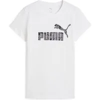 PUMA T-Shirt ESS NATURE 2.0 TEE regular fit, sportlicher Stil, mit auffälligem Print, Kurzarm