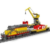 Mould King 12027 EMD SD40-2 Konstruktions-Spielset, (1170 St)