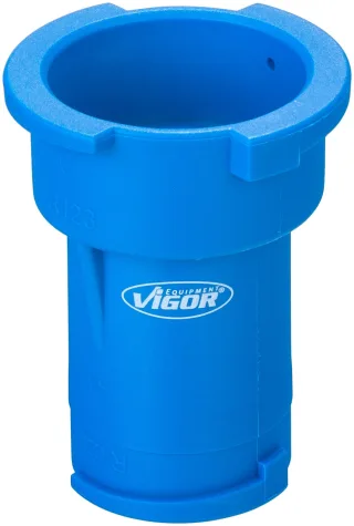 VIGOR Prüfadapter blau R123, R125, V1963-4 blau