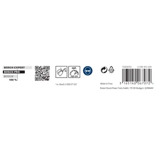 Bosch PRO Metallbohrer HSS-G, DIN 340 - 2608596817