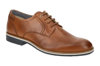 Pikolinos M4V-4130 Leon Herren Businessschuhe Schn?rhalbschuhe Braun Brandy
