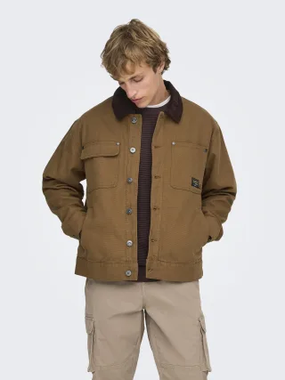 ONLY&SONS - ONSTIMBER COTTON JACKET OTW - Gr. - XL