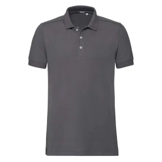 Russell - Poloshirt Stretch für Herren (Grau)