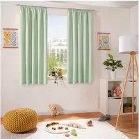 heimtexland Vorhang Dekoschal Baumwolle Fensterdeko Gardine blickdicht (1 St), Kräuselband, blickdicht, Polycotton, Natur I Kräuselband oder Schlaufen I verschiedene Größen