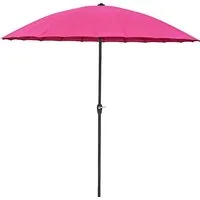 Garden Pleasure Sonnenschirm, mit 24 Streben, pink