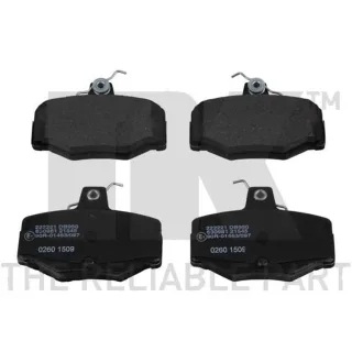 NK Bremsbel?ge hinten Nissan Almera N16 Primera P10 P11