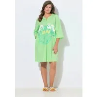 Laurasøn Midikleid Tunika-Kleid 3/4 Arm A-Linie Plrint