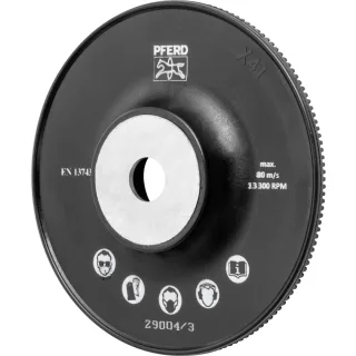 PFERD TOOLS Hochleistungs-Stützteller mit Spannmutter - 44890080