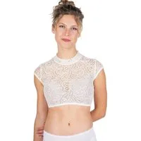 MarJo Dirndlbluse Dirndlbluse - EBERFING - offweiß