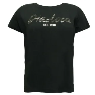 Diadora Sportswear Womens Black T-Shirt