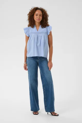 Kurzarm-Bluse KAcarrie Kurzarm-Bluse Regular fit