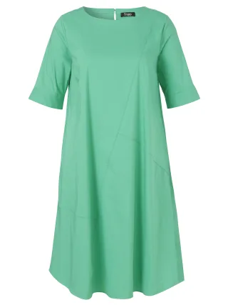 Frapp - Kleid Rundhals 1/2 Arm peppermint - Gr. - 50