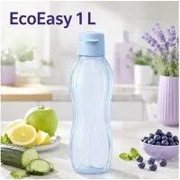 TUPPERWARE Trinkflasche Tupperware EcoEasy Trinkflasche 1 Liter in hellbau