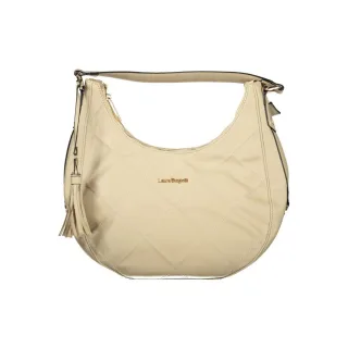 Laura Biagiotti Beige PVC Damenhandtasche