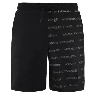 Armani Exchange Herren Schwarz/Grau Shorts