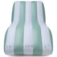 Swim Essentials Luftmatratze Luftmatratze Premium Lounge Grün / Weiß 180 x 99 cm, Schwimmliege Sonnenliege Schwimmmatratze Matratze