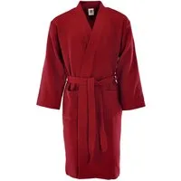FC Bayern München Bademantel FC Bayern München Bademantel Waffelpiqué Unisex (Rot), 100% Baumwolle