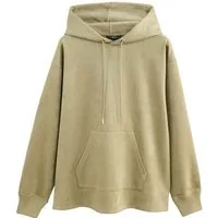 Next Kapuzenpullover Weiches Hoodie aus Veloursleder mit Kordelzug (1-tlg)