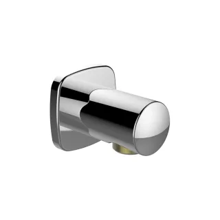 LAUFEN Anschlussbogen city für Handbrause, Ausladung 42mm, mit Rückflussverhinderer, quadratische Ro HF504771100000
