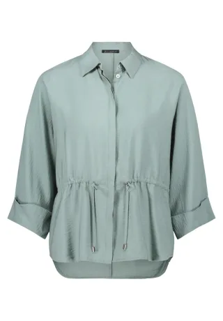 Betty Barclay - Blusenjacke blau/grau - Gr. - 42