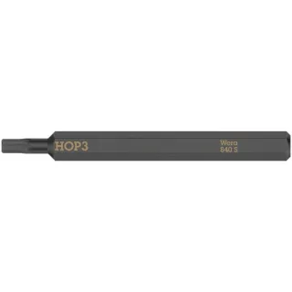 Wera 840 S Hex-Plus Innensechskant Bits für Schlagschraubendreher, metrisch - 05018150001