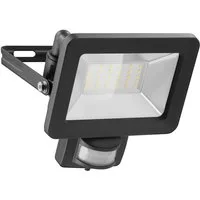 Goobay Lampenfassung LED-Außenstrahler 30 W mit Bewegungsmelder mit 2550 lm neutralweißem L