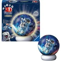 Ravensburger Puzzleball Nachtlicht Astronauten, 72 Puzzleteile, beleuchtet