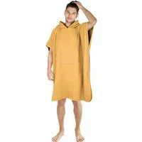 normani Badeponcho Badeponcho aus Bio-Baumwolle Sitra, Bio-Baumwolle, Kapuze, Schlupf, Strandponcho 90x105 cm aus 100 % Öko-Baumwolle mit Kapuze