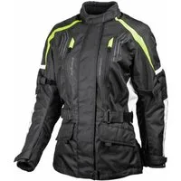 gms Motorradjacke GMS Dayton Damen Motorrad Textiljacke herausnehmbares Innenfutter,wasserdicht