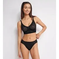 sloggi Bralette ZERO Feel Bliss herausnehmbare, atmungsaktive Pads, Stretch-Spitze, mittlerer Halt