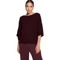 Zero Kurzarmshirt Damen mit Fledermausärmeln (1-tlg) Plain/ ohne Details