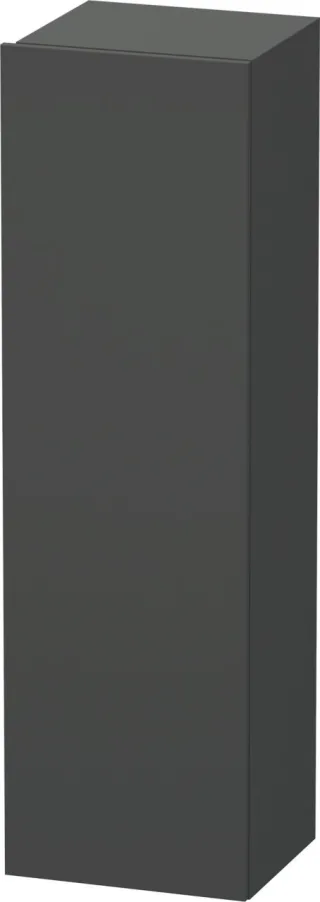 Duravit DuraStyle Hochschrank Graphit Matt 400x360x1400 mm - DS1219R4949 DS1219R4949