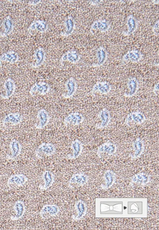 ROY ROBSON - Krawatte 20-60 0-60-16717-10053-00 light brown - Gr. - 50