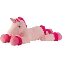Geschenkestadl Kuscheltier XXL Einhorn Plüsch 110cm Rosa Kuscheltier groß weich Geschenk Deko (1-St., Kuscheltier), kuschelweich