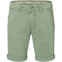 TIMEZONE Chinoshorts Fein Bermudas mit Tunnelzug & 5-Pocket Slim LucaTZ Short
