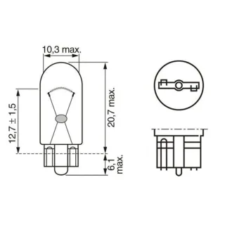 Bosch Gl?hlampe 1987301095