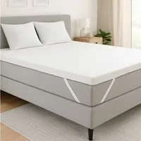 Dreamstar, Topper Easy Dream, ergonomischer Matratzentopper, Kaltschaum - H2/H3/H4/H5, 5 cm hoch, Kaltschaum, rutschfest, Bezug waschbar - für Matratzen und Boxspringbetten