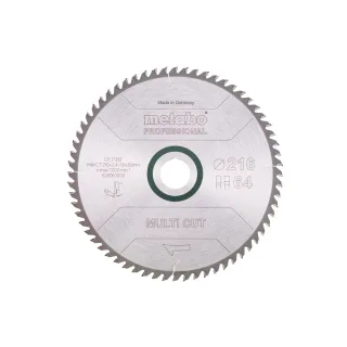 Metabo Sägeblatt multi cut - professional FZ / TZ 10° - 628063000