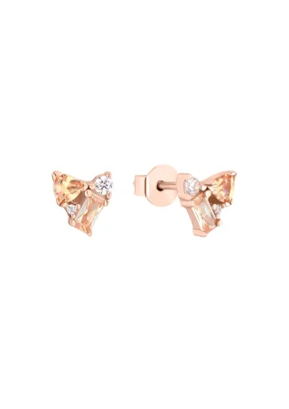 s.Oliver - Ohrringe pink/rosé - Gr. - 00