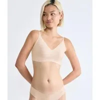 sloggi Bralette ZERO Microfibre 2.0 nahtlos, herausnehmbare Einlagen, mittlerer Halt, Microfaser