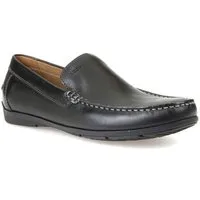 Geox U SIRON A Mokassin Loafer, Business Schuh, Autofahrer Schuhe mit Ziernaht