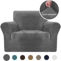 Minicloss Sofahusse 1/2/3/4 Sitzer Sofabezug, Modern Sofaüberwurf Elastische Couchbezug, waschbarer, mit Armlehne, Protector für Hunde Haustiere