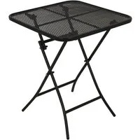 DEGAMO Gartentisch RIVO (1-St), 60x60cm, klappbar, Streckmetall eisengrau
