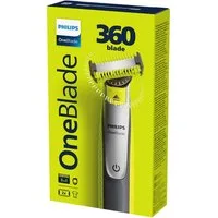 Philips Elektrorasierer OneBlade 360 Face+Body, Aufsätze: 3, QP2834/20 - Nass und trocken einsetzbar