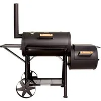 TAINO Smoker YUMA, Räucher-Ofen, Holzgriffe, Wandstärke 3,5 mm, kalt gewalzter Stahl