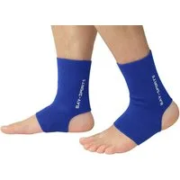 BAY-Sports Fußstütze Darkline Fußbandagen Knöchelbandagen Sprunggelenkbandage Fußgelenk, zuverlässigen Schutz Stabilität für den Fuß atmungsaktivem Material
