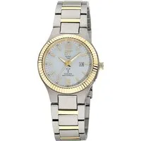 ETT Funkuhr Everest Lady ELT-11672-12M, Armbanduhr, Solar, Damenuhr, analog, automatischer Kalender, Tag